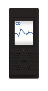 carbon monoxide digital gas monitor for a refuge chamber, gas monitoring in a refuge chamber