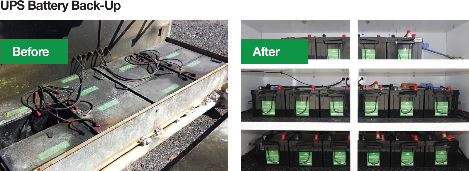 UPS battery back-up_chamber refurbishment