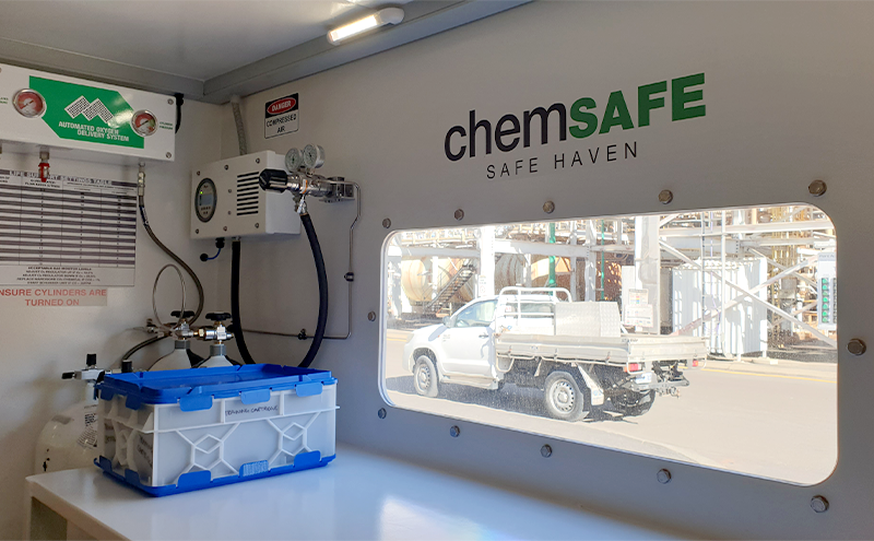 minearc-systems-Custom Central Control Room Shelter for Chlorine Gas Release