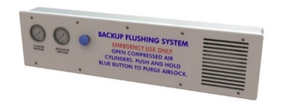 Back-Up Flushing System